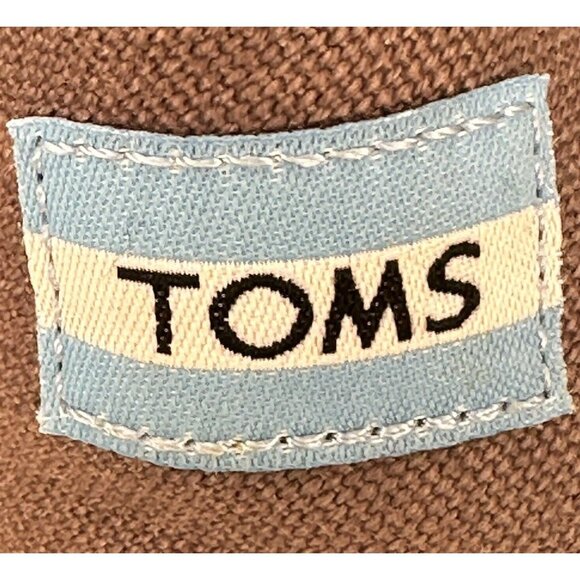 TOMS Womens Shoes Alpargata Slip On Original Canvas Classics Casual Gray 7.5 - Picture 11 of 13